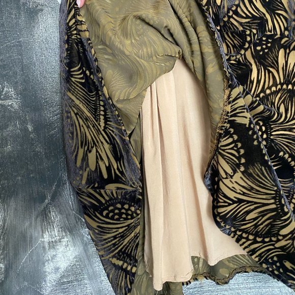 Free People | Ellie Mini Dress | Velvet Burnout | Small - Picture 10 of 12